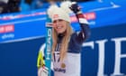 Lindsey Vonn concludes ‘impossible’ comeback at 40 with first podium since 2018