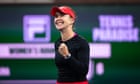 Elina Svitolina upsets Jessica Pegula to reach quarter-finals at rain-affected Indian Wells