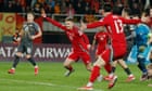 David Brooks rescues point for Wales after late drama in North Macedonia