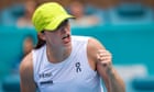 Swiatek battles through to fourth round with historic win at Miami Open