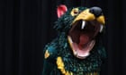 Ferocious, cheeky or ‘nightmare fuel’? Meet Rum’un, Tasmania’s new AFL mascot