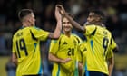 Isak steals the show as Sweden school young Northern Ireland side in friendly