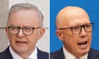 Guardian Essential poll: Labor leads Coalition in final pre-election poll as Dutton’s approval rating slips further