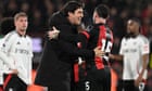 Bournemouth plan contract talks with Iraola to ward off Tottenham interest