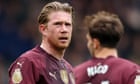Kevin De Bruyne ‘a bit surprised’ not to be offered new Manchester City deal