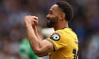 Matheus Cunha eclipses Vardy as Wolves rack up sixth consecutive victory
