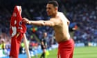Alexander-Arnold winner puts Liverpool on verge of title and relegates Leicester