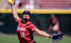 Stanford set NCAA softball attendance record playing in football stadium – in pictures