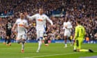 Leeds on verge of promotion after Piroe’s four-goal salvo in Stoke rout