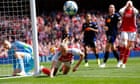 Melchie Dumornay’s instant reply puts Lyon in control against Arsenal