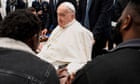 ‘A maverick’: pope defies doctors’ orders with another surprise public outing