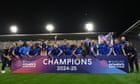 ‘Never satisfied’: Bompastor turns sights to Chelsea treble after sealing WSL glory