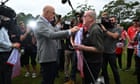 Dutton walks out of press conference as Albanese prepares for blitz of six states