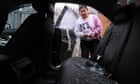 Video shows Ice agents smashing car window to detain asylum seeker