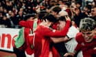 Manchester United and Spurs save their seasons; big day in EFL: football – live