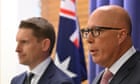Peter Dutton to promise Australia will boost defence spending to the 3% of GDP demanded by Trump administration
