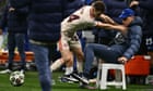 Bayern’s Josip Stanisic admits pushing ballboy was ‘a bit stupid’ in exit at Inter