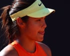 Emma Raducanu suffers injury scare before French Open in defeat by Collins