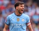 Rúben Dias sets sights on season redemption with City in FA Cup final