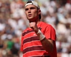 Jack Draper beats João Fonseca in straight sets to reach French Open fourth round