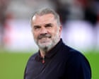 ‘Mate, I’m a winner’: Postecoglou keen to continue at Spurs after Europa League glory