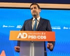 Centre-right party on course to win in Portugal as far right make record gains
