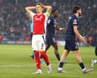 All cake, no icing: Arteta’s Arsenal left sensing a familiar ghost in the shadows | Barney Ronay