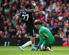Aston Villa rage at referee as Champions League hopes end at Manchester United