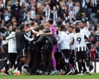 Newcastle scrape into Champions League despite Alcaraz winner for Everton