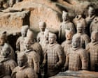 Tourist damages two of China’s terracotta warriors after jumping fence