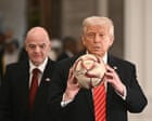 Infantino’s Trump trip causes Fifa walkouts; FA Cup finals and more: football – live
