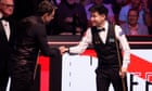 Ronnie O’Sullivan and Zhao Xintong level after gripping start to semi-final