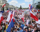 Polish presidential candidates hold rival rallies in Warsaw before runoff election