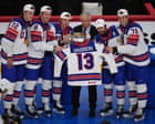 US pay tribute to Gaudreau after winning first men’s ice hockey world title since 1933