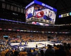 Man charged with stabbing Knicks fans at Indiana brewery during playoff series