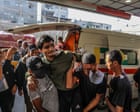 More than 20 Palestinians killed as they went to food distribution site in Gaza Strip, says hospital – Middle East crisis live