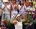 Tatjana Maria storms into Queen’s final after stunning Madison Keys