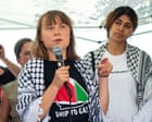 Greta Thunberg joins aid ship sailing to Gaza aimed at breaking Israel’s blockade