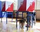Polls set to close in tight presidential race in Poland – live